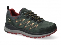 chaussure all rounder lacets seja-tex vert fonce